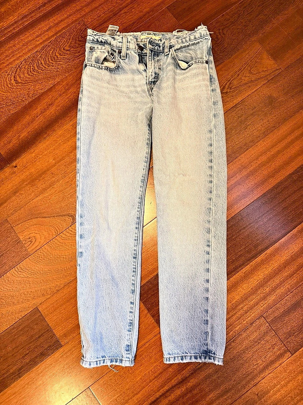 Levi's Middy Straight Jeans Blue Waist 26
